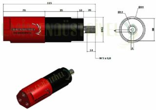 480RPM HAVALI PNOMATK MOTOR
